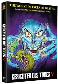 Gesichter des Todes 5 (1991) Cover D, Limited Edition, Mediabook, Blu-ray + DVD