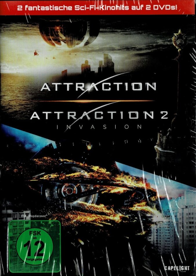 Attraction (2017) / Attraction 2: Invasion (2020) 2 DVDs