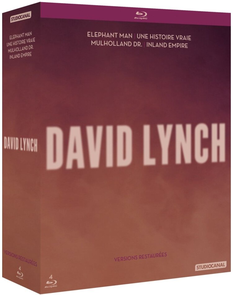 David Lynch - Elephant Man / Une histoire vraie / Mulholland Dr. / Inland Empire Version Restaurée, 4 Blu-ray