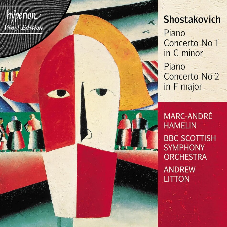 BBC Scottish Symphony Orchestra, Dimitri Schostakowitsch (1906-1975), Andrew Litton & Marc-André Hamelin - Piano Concertos LP