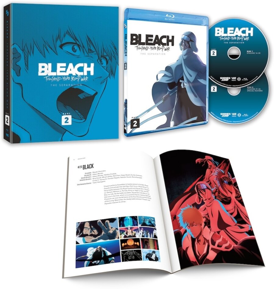 Bleach: Thousand-Year Blood War - Part 2: The Separation Limited Edition, 2 Blu-rays