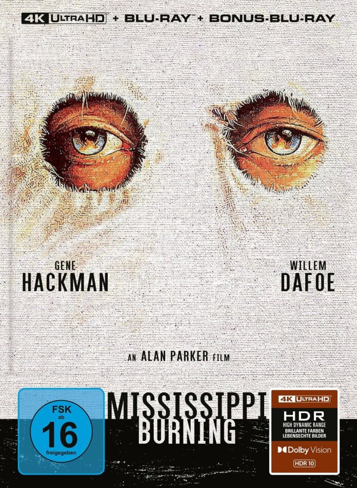 Mississippi Burning (1988) Limited Collector's Edition, Mediabook, 4K Ultra HD + 2 Blu-rays