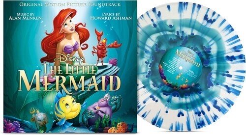 Alan Menken - The Little Mermaid - OST 2024 Reissue, Walt Disney Records, Transparent Splatter Vinyl, LP