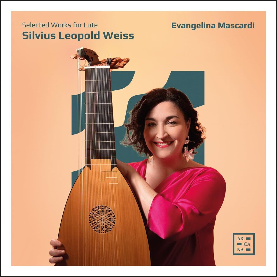 Sylvius Leopold Weiss (1686-1750) & Evangelina Mascardi - Selected Works For Lute 2 CDs
