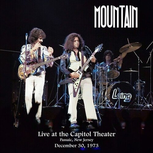 Mountain - Live At The Capitol Theater - December 30 1973 Renaissance, Gatefold, Limited Edition, Remastered, Clear Vinyl, LP