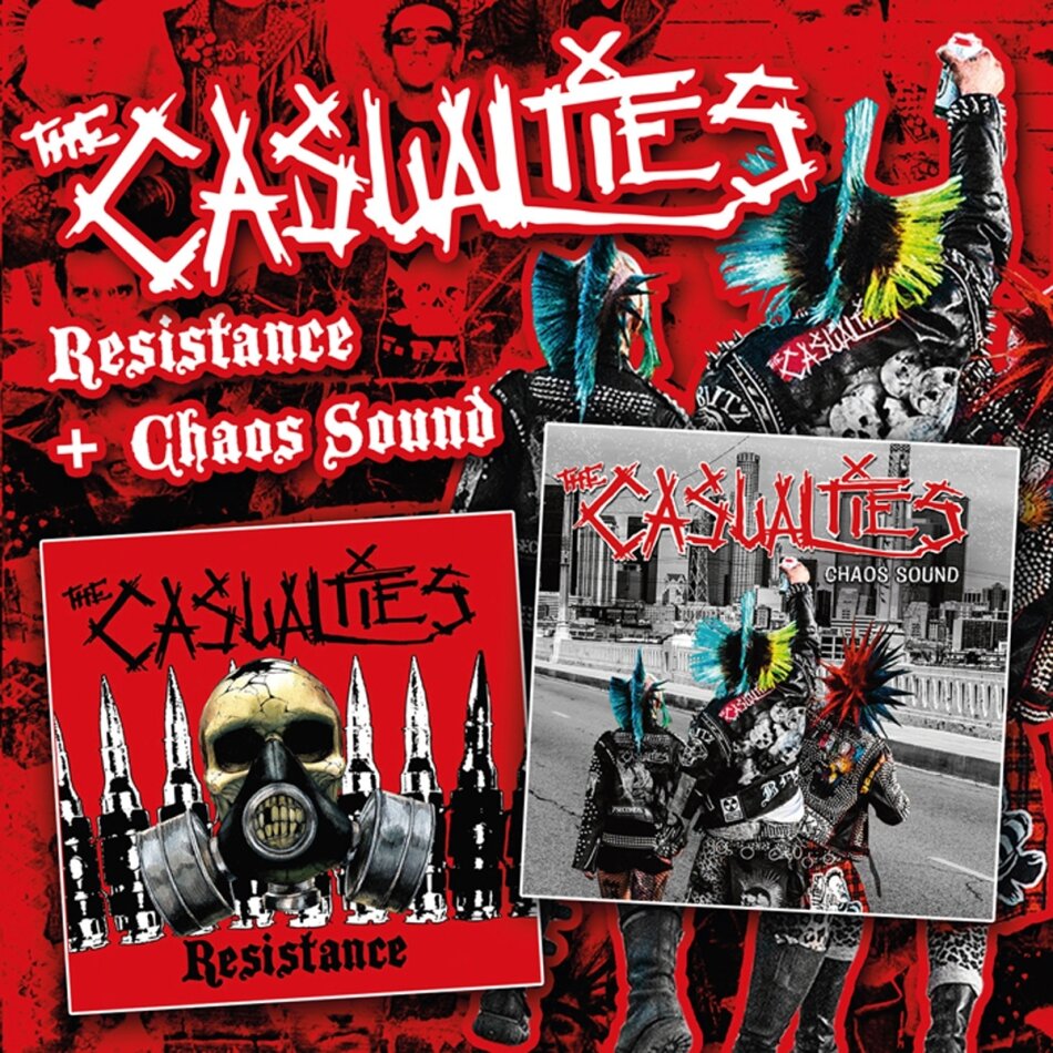 The Casualties - Resistance + Chaos Sound 2 CDs