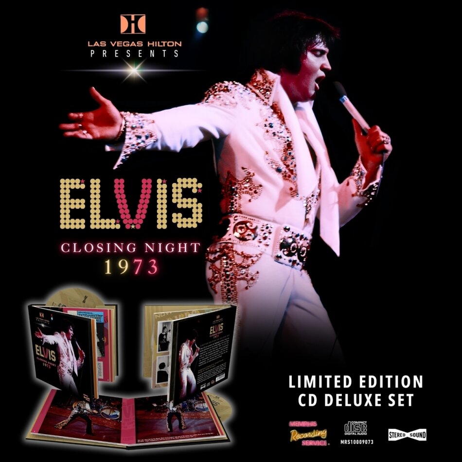 Elvis Presley - Las Vegas Closing Night 1973 Digibook