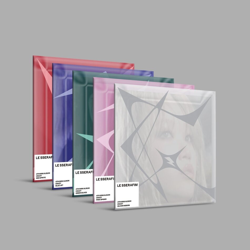 Le Sserafim (K-Pop) - 4th Mini Album 'CRAZY' Compact Version