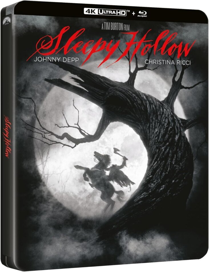Sleepy Hollow (1999) Limited Edition, Steelbook, 4K Ultra HD + Blu-ray