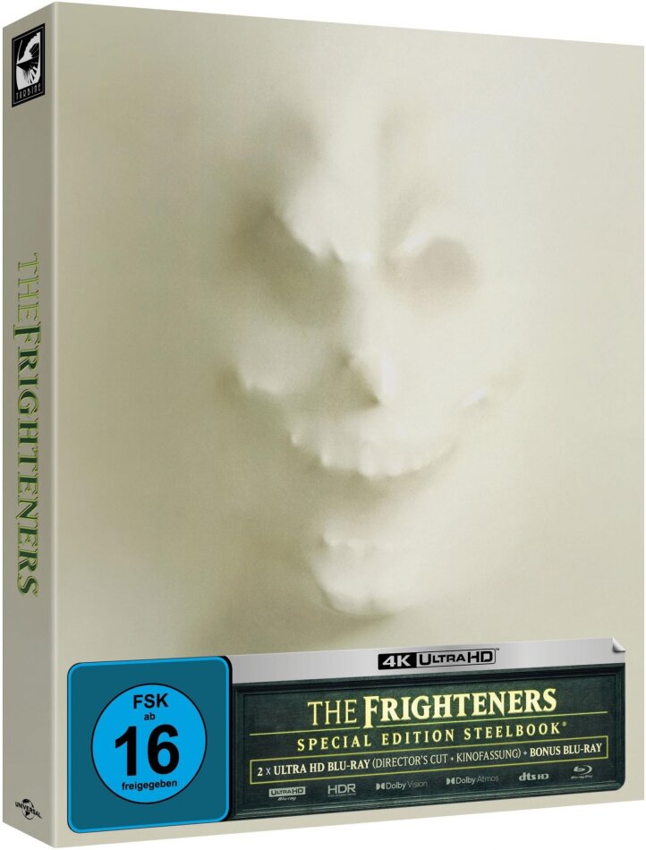The Frighteners (1996) Director's Cut, Cinema Version, Limited Special Edition, Restored, Steelbook, 2 4K Ultra HDs + Blu-ray