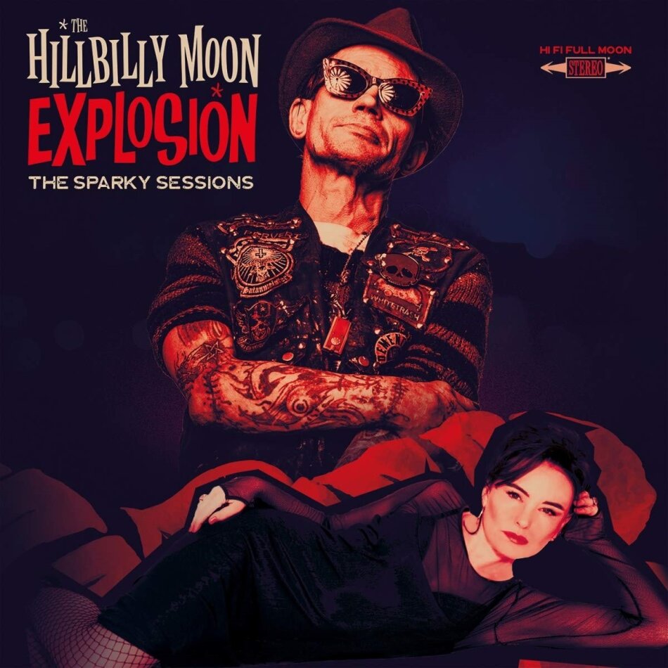 The Hillbilly Moon Explosion & Sparky (Demented Are Go) - Sparky Sessions 2024 Reissue, LP