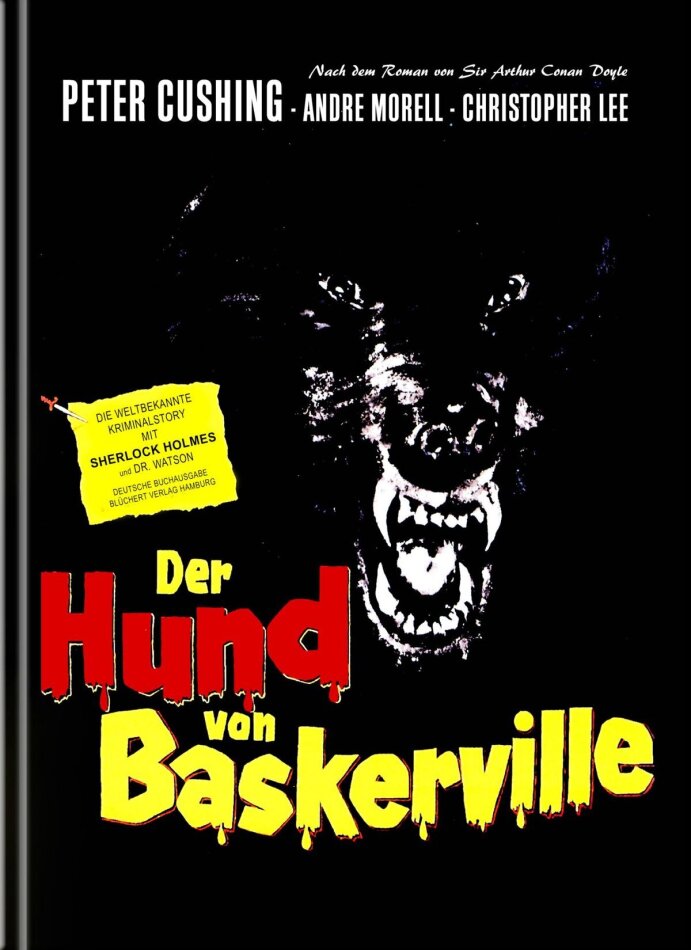 Der Hund von Baskerville (1959) Cover B, Limited Edition, Mediabook, Remastered, Blu-ray + DVD