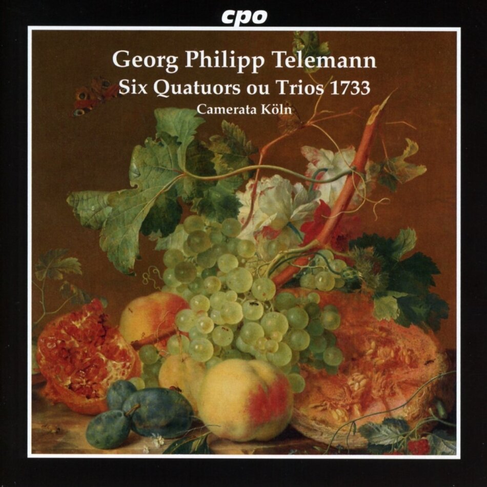 Camerata Köln, Georg Philipp Telemann (1681-1767) & Michael Schneider (*1964) - Six Quatuors ou Trios 1733