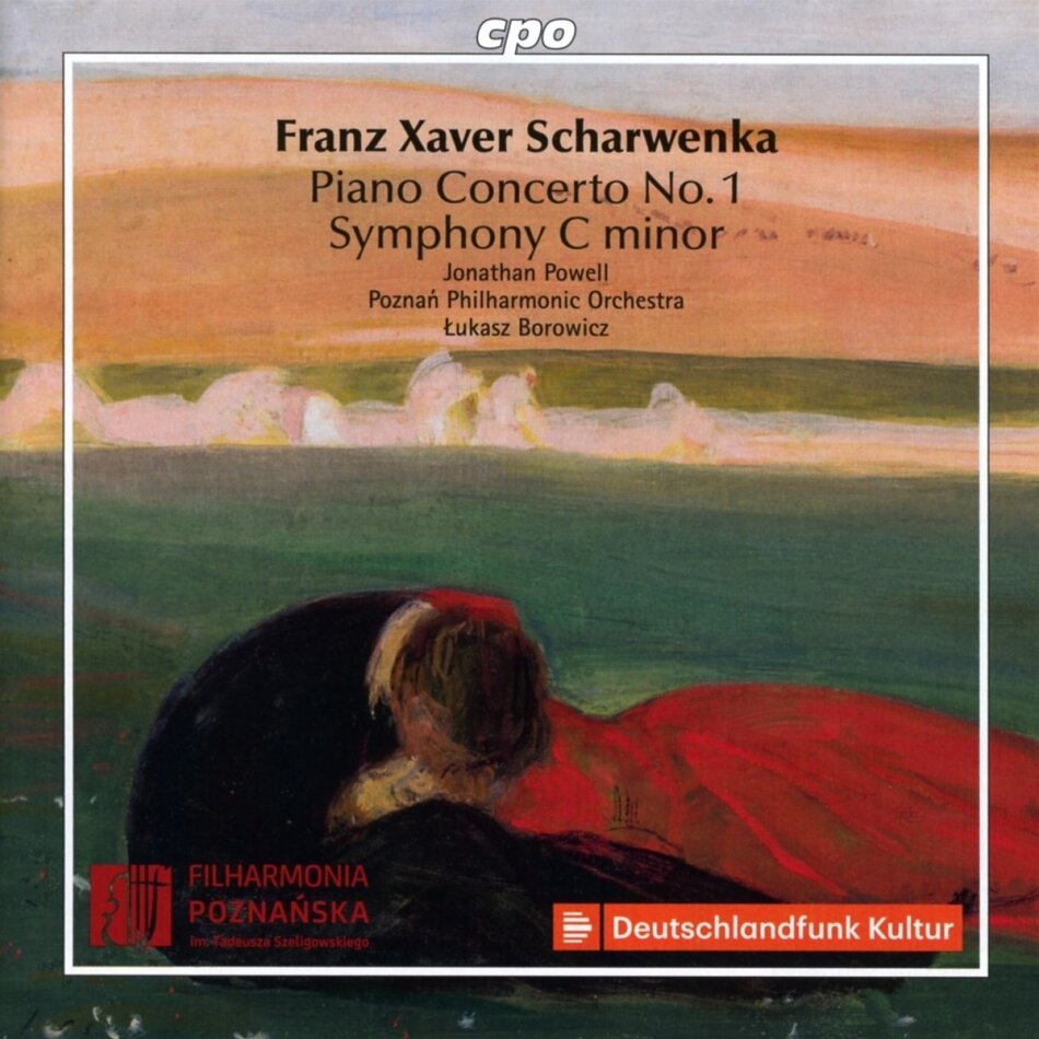 Jonathan Powell, Poznan Philharmonic Orchestra, Franz Xaver Scharwenka & Lukasz Borowicz - Piano Concerto No. 1 - Symphony C minor