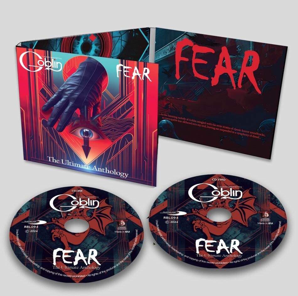 Goblin (Claudio Simonetti) - Fear: The Ultimate Anthology 2 CDs