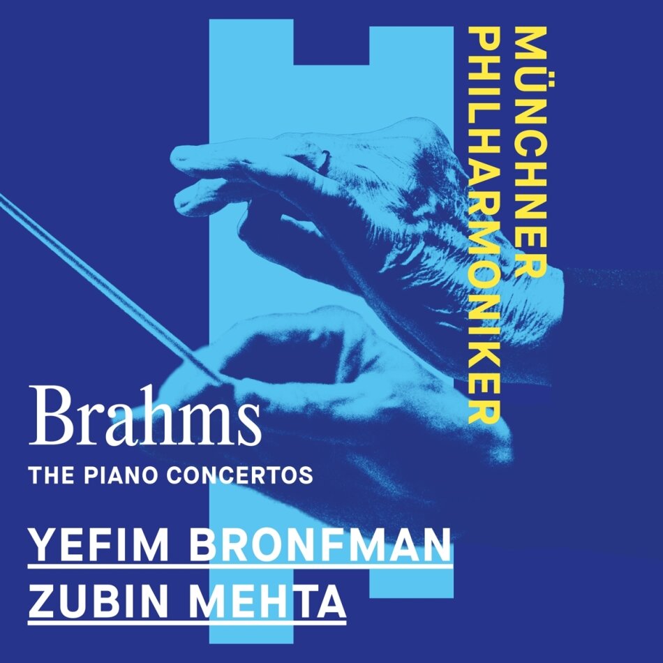 Yefim Bronfman, Zubin Mehta & Johannes Brahms (1833-1897) - Klavierkonzerte Nr.1&2 2 LPs