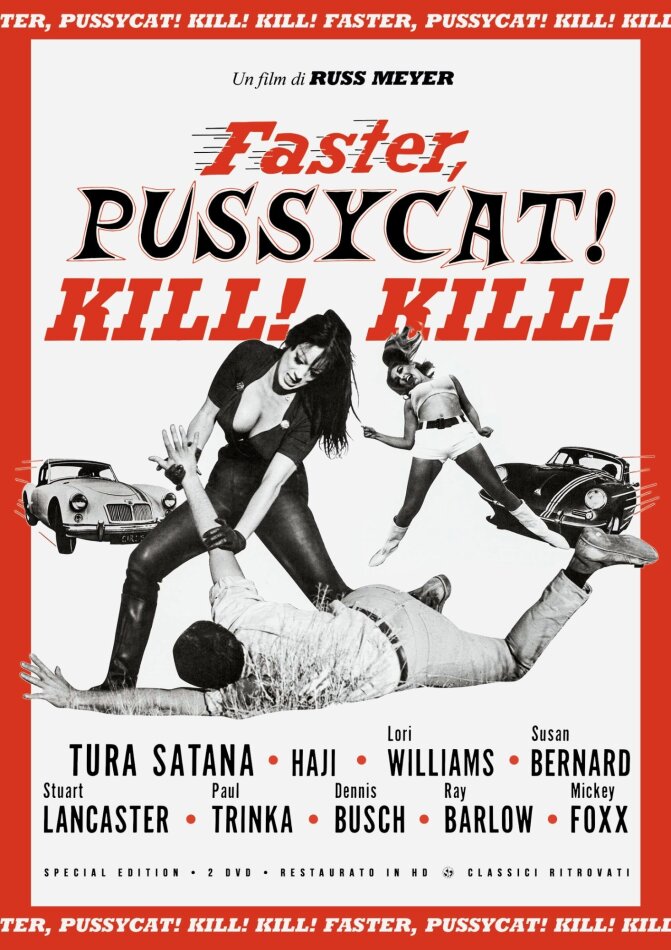 Faster, Pussycat! Kill! Kill! (1965) Classici Ritrovati, b/w, Restored, Special Edition, 2 DVDs