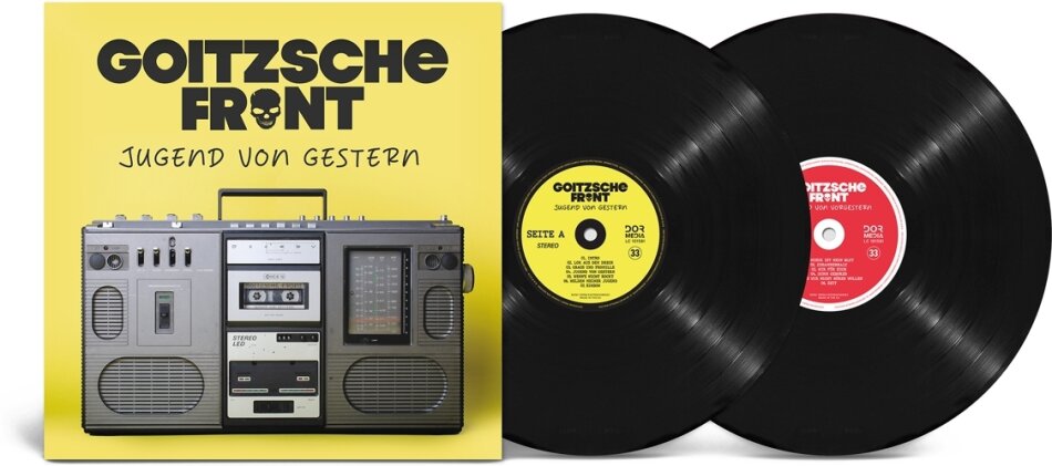 Goitzsche Front - Jugend Von Gestern Black Vinyl, 2 LPs