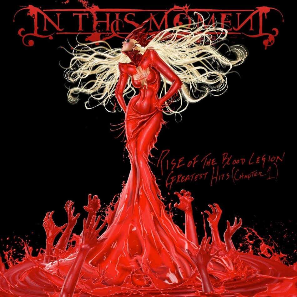 In This Moment - Rise Of The Blood Legion: Greatest Hits Chapter 1 2024 Reissue, Arising Empire Label, Colored, 2 LPs
