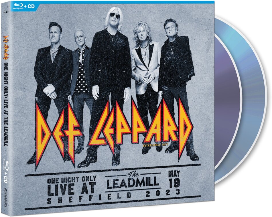 Def Leppard - Live At The Leadmill - Sheffield 2023 CD + Blu-ray