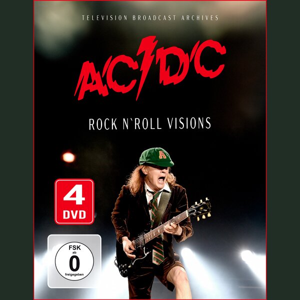 AC/DC - Rock N'Roll Visions - Television Broadcast Archives 4 DVDs