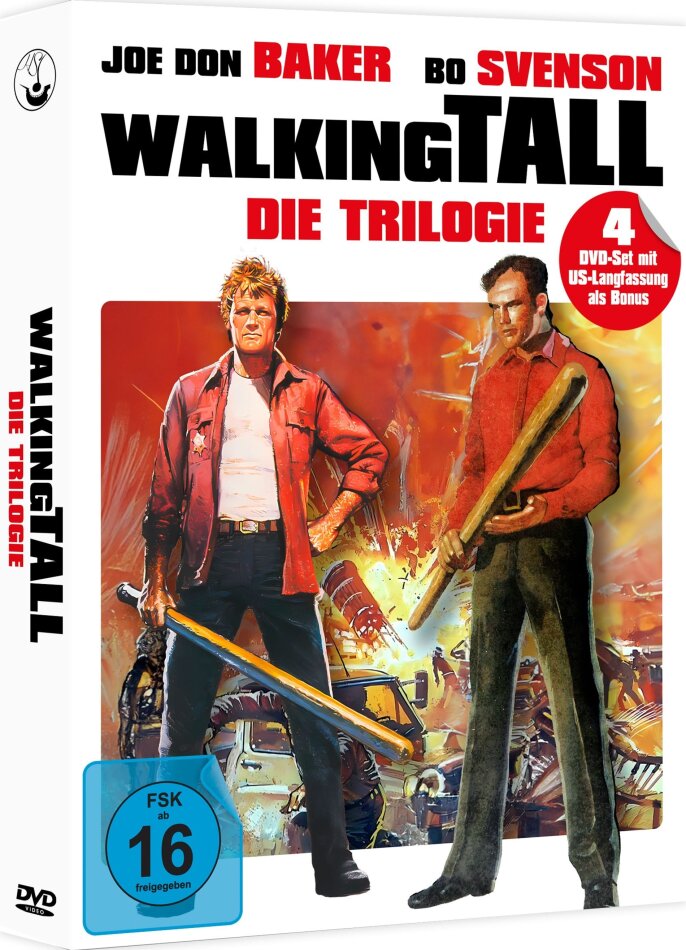 Walking Tall 1-3 - Die Trilogie Digipack, Limited Edition, 4 DVDs