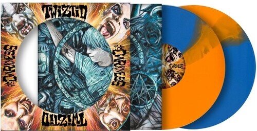 Twiztid - Darkness 2024 Reissue, Die-Cut, Orange/Blue Vinyl, 2 LPs