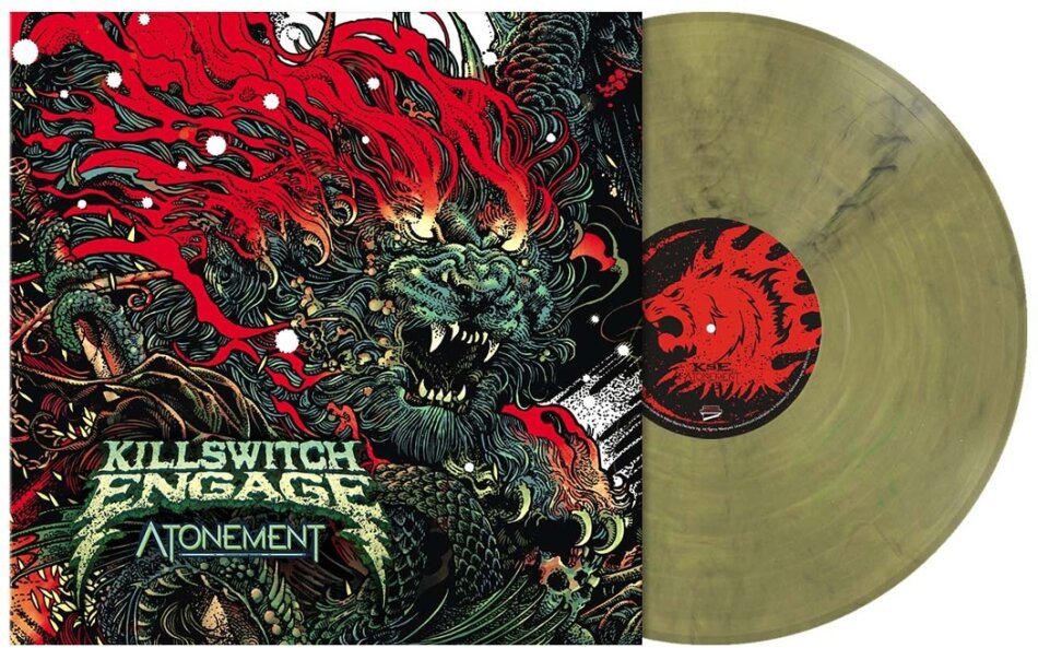 Killswitch Engage - Atonement 2024 Reissue, Édition Limitée, Swamp Green Marbled Vinyl, LP