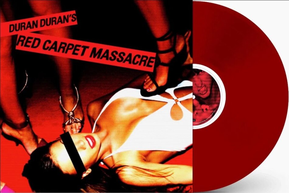 Duran Duran - Red Carpet Massacre 2022 Reissue, BMG Rights Management, Translucent Ruby Vinyl, LP