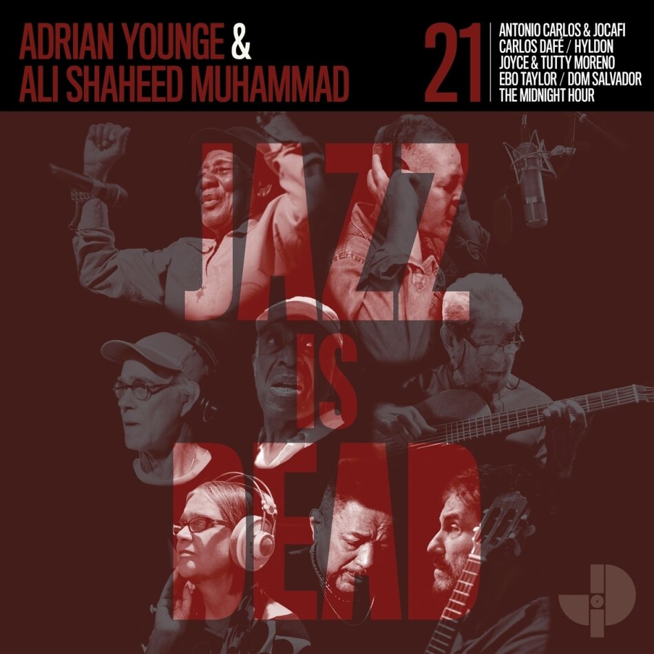 Adrian Younge & Ali Shaheed Muhammad - Jazz Is Dead 021 Red Vinyl, LP