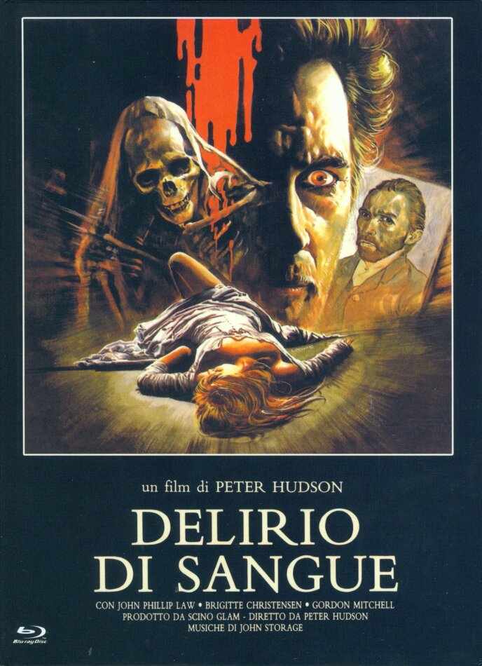 Delirio di sangue (1988) Cover A, The X-Rated Eurocult Collection, Limited Edition, Mediabook, Uncut, 2 Blu-rays