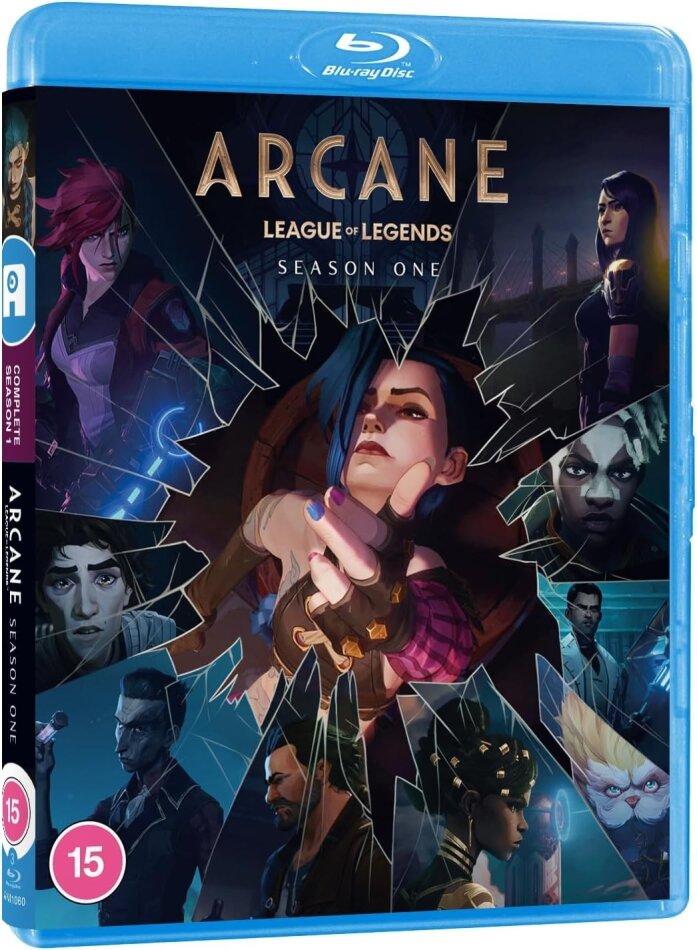 Arcane - League of Legends - Season 1 Standard Edition, 3 Blu-rays
