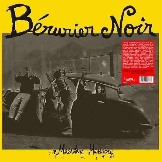 Bérurier Noir - Macadam Massacre 2023 Reissue, Yellow Vinyl, LP