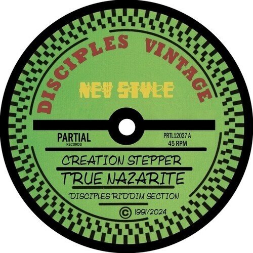 Creation Stepper & Disciples Riddim Section - True Nazarite 12" Maxi