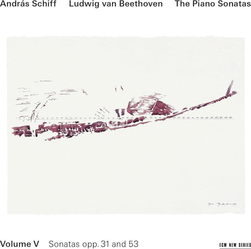 Andras Schiff & Ludwig van Beethoven (1770-1827) - The Piano Sonatas Volume V - Sonatas opp. 31 and 53 2024 Reissue, Universal Japan, Japan Edition, 2 CDs