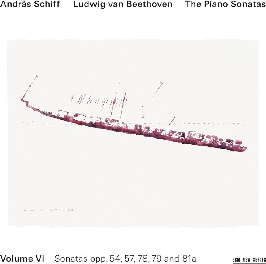 Andras Schiff & Ludwig van Beethoven (1770-1827) - The Piano Sonatas Volume VI - Sonatas opp. 54, 57, 78, 79 and 81a 2024 Reissue, Universal Japan, Japan Edition