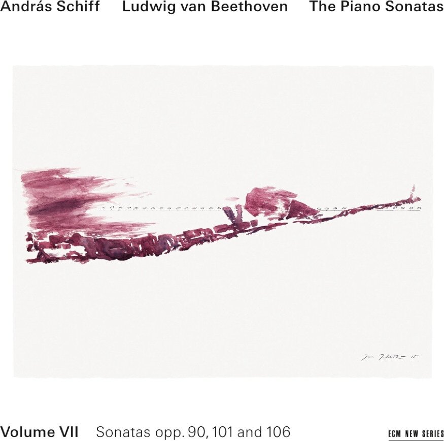 Andras Schiff & Ludwig van Beethoven (1770-1827) - The Piano Sonatas Volume VII - Sonatas opp. 90, 101 and 106 Japan Edition, 2024 Reissue, Universal Japan