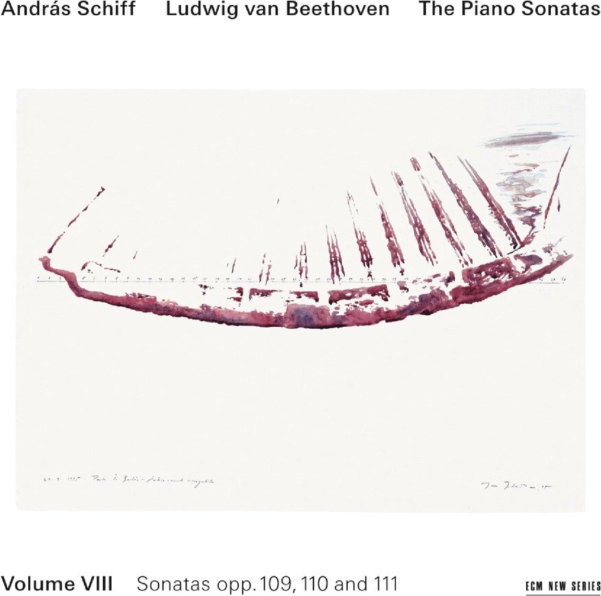 Andras Schiff & Ludwig van Beethoven (1770-1827) - The Piano Sonatas Volume VIII - Sonatas opp. 109, 110 and 111 2024 Reissue, Universal Japan, Japan Edition