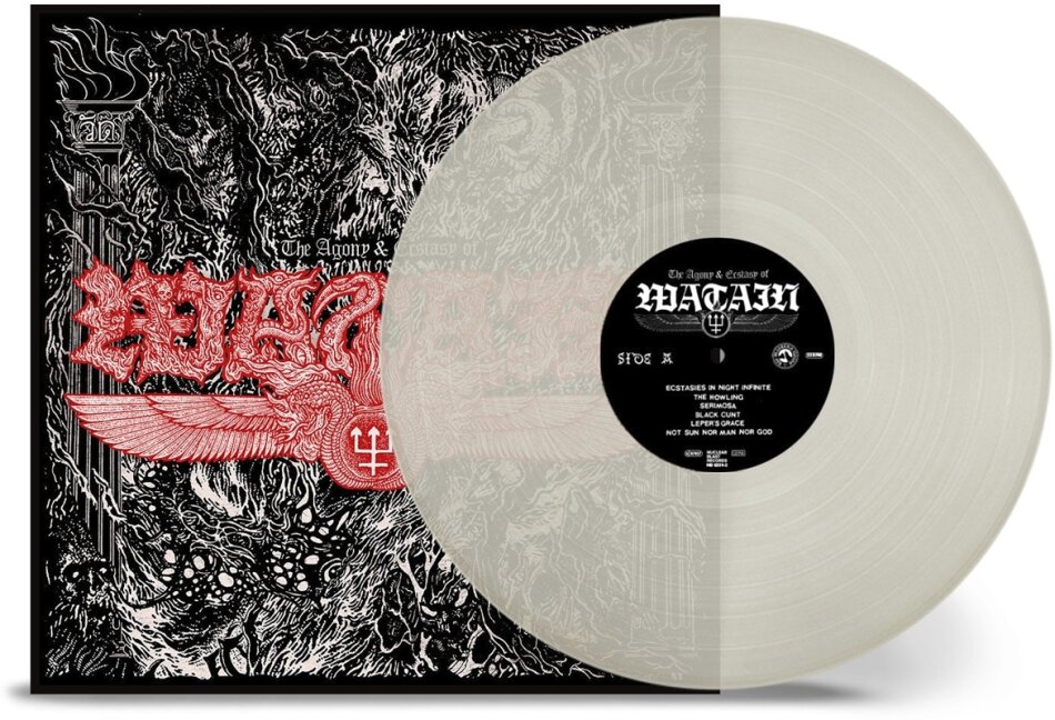 Watain - The Agony & Ecstasy of Watain 2024 Reissue, Nuclear Blast, TRANSPARENT NATURAL VINYL, LP
