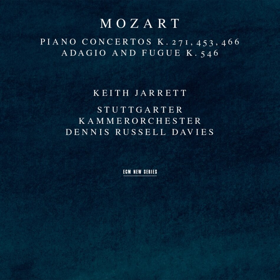 Jarrett Keith / Davies Dennis Russell & Wolfgang Amadeus Mozart (1756-1791) - Piano Concertos II - K 271, 453, 466 - 9, 17, 20 - Adagio And Fugue K 546 Japan Edition, 2024 Reissue, Universal Japan