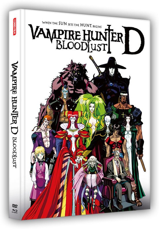 Vampire Hunter D: Bloodlust (2000) Limited Edition, Mediabook, Blu-ray + DVD