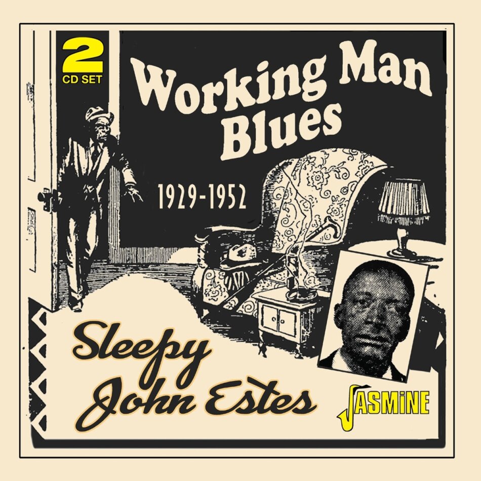 Sleepy John Estes - Working Man Blues 1929-1952 Jasmine Records, 2 CDs