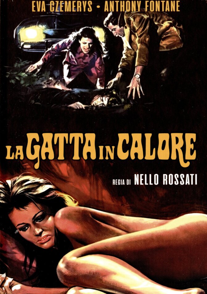 La gatta in calore (1972) Cover A, Edizione Limitata, Mediabook