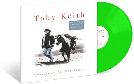 Toby Keith - Christmas To Christmas Limited Edition, Translucent Green Vinyl, LP