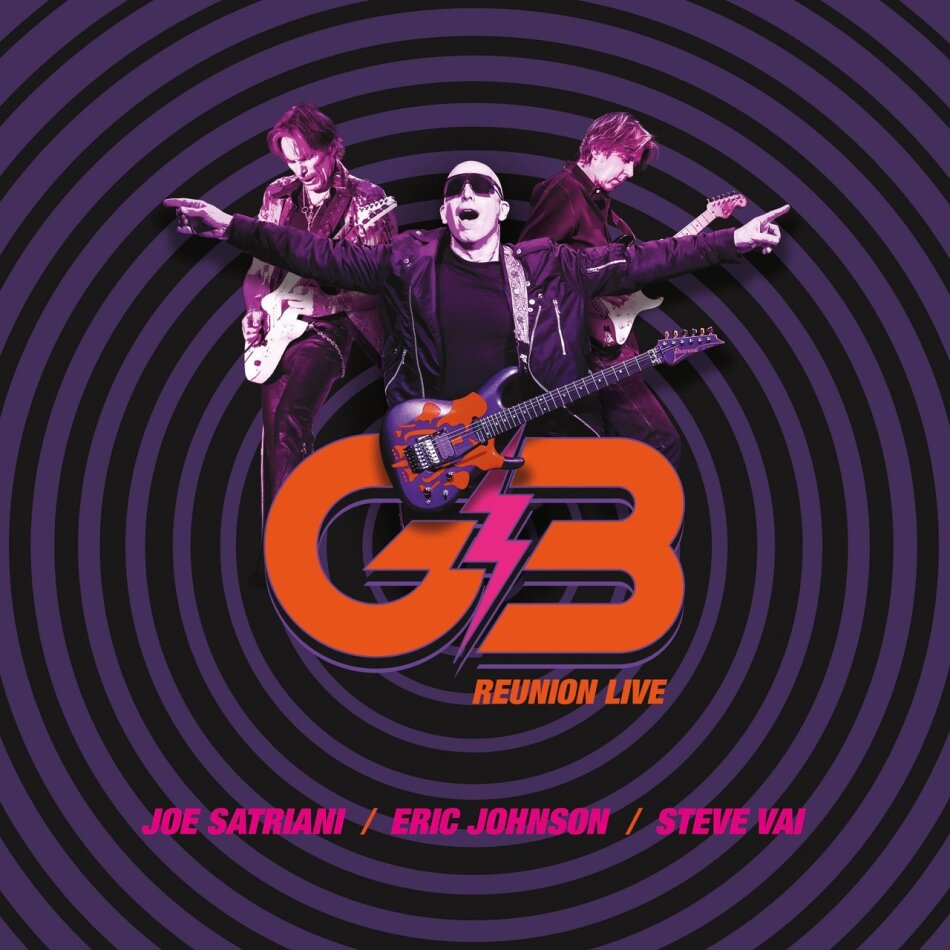 G3, Joe Satriani, Steve Vai & Eric Johnson - Reunion Live - 25th Anniversary Reunion Tour 2 CDs