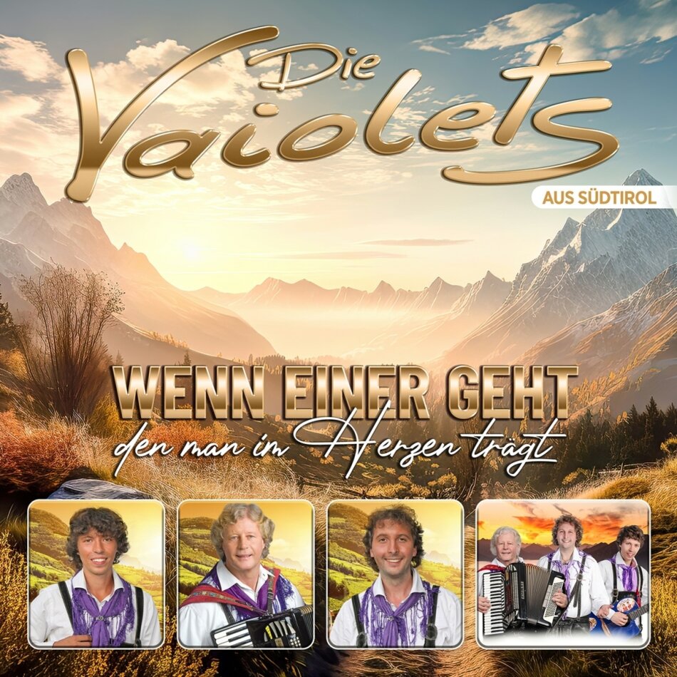 Die Vaiolets - Wenn einer geht den man im Herzen trägt