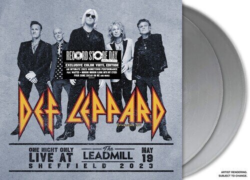 Def Leppard - Live At The Leadmill - Sheffield 2023 RSD 2024, Silver Colored Vinyl, 2 LPs