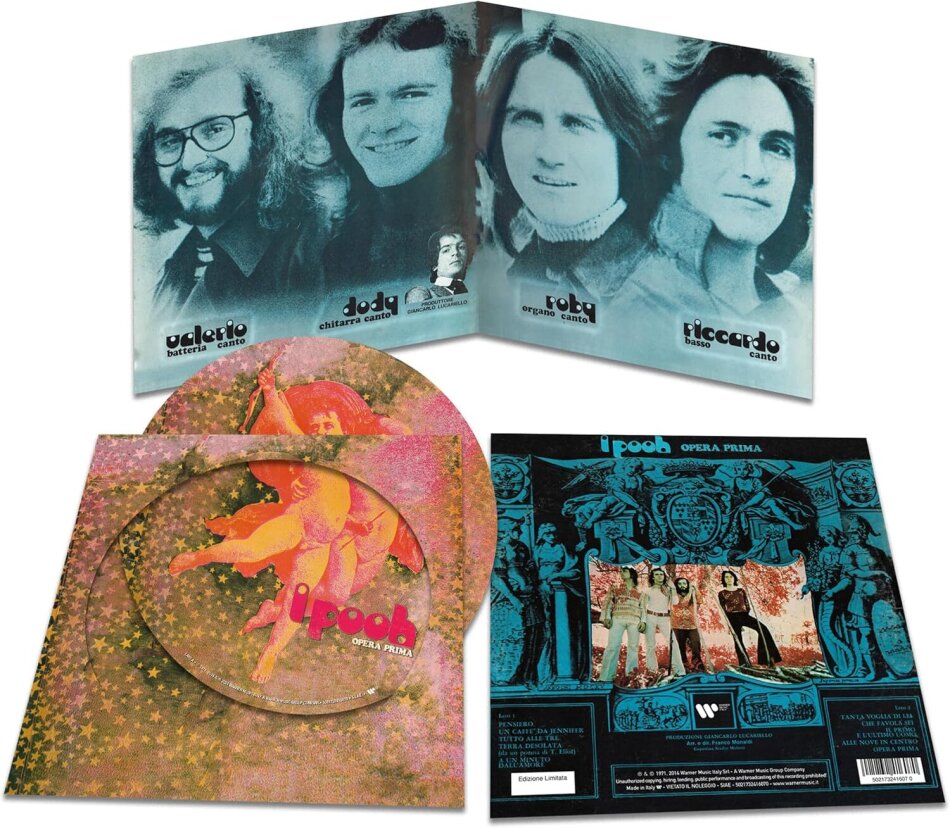 I Pooh - Opera Prima 2024 Reissue, Picture Disc, LP