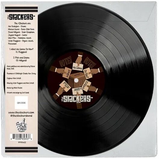 The Slackers - What We Gonna Do Now?/Pick And Choose LP