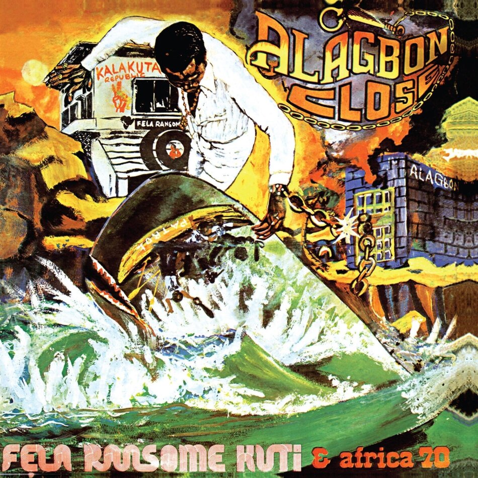 Fela Anikulapo Kuti - Alagbon Close 2024 Reissue, Partisan Records, 50th Anniversary Edition, Limited Edition, Orange Vinyl, LP